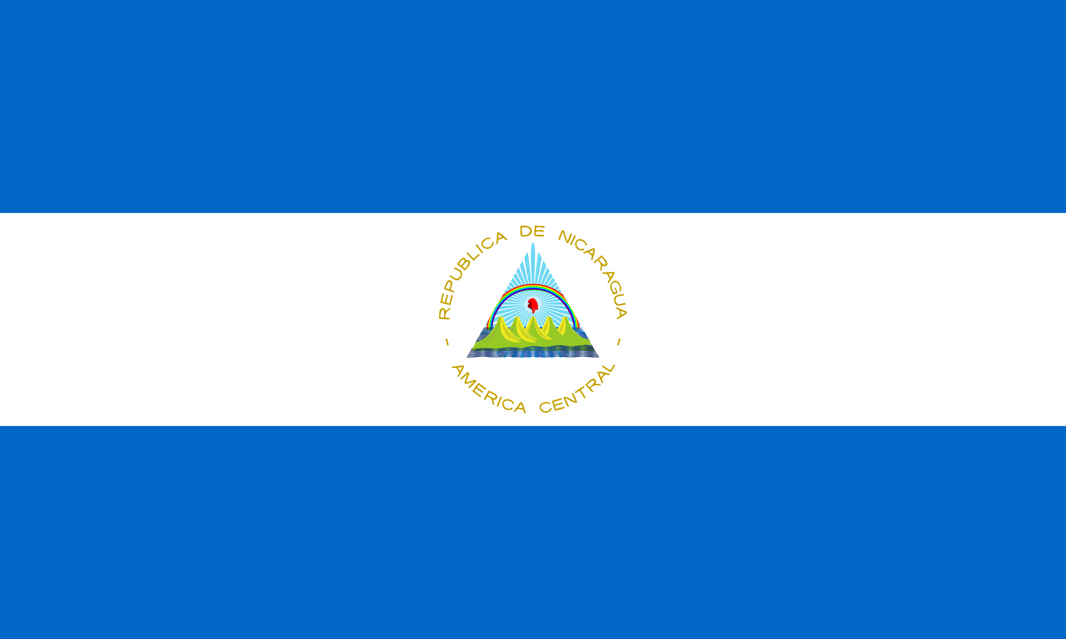 Flag of Nicaragua 